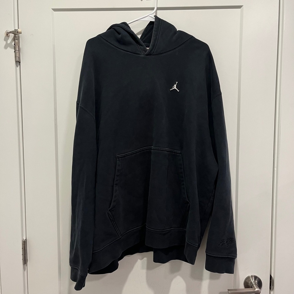 Jordan Essentials Mens Fleece Pullover Hoodie Black 3XL Jumpman DA9818-010